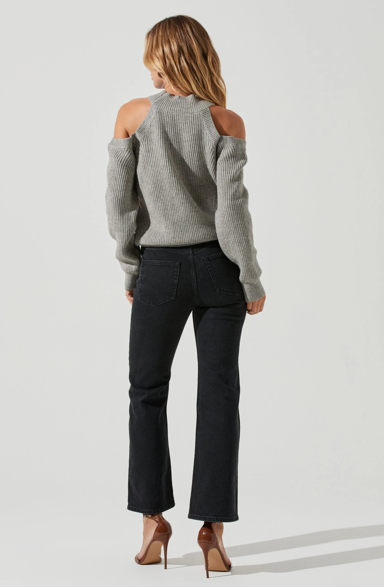 Cold Shoulder Mock Neck Sweater 12 Cold Shoulder Mock Neck Sweater - Image 10