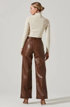 Sweetheart Turtleneck Long Sleeve Top 21 Sweetheart Turtleneck Long Sleeve Top -Astr The Label Shop AT17392 CREAM 5