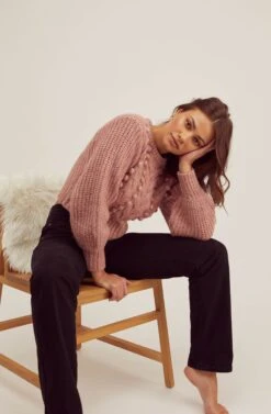 Tina Pom Pom Sweater -Astr The Label Shop FallSweaters 0067