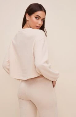 Knit Sweater And Pants Lounge Set 12 Knit Sweater And Pants Lounge Set -Astr The Label Shop LSET048 NATURAL 6