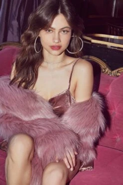 Adair Faux Fur Jacket 10 Adair Faux Fur Jacket -Astr The Label Shop THP ASTR HOL19 0038